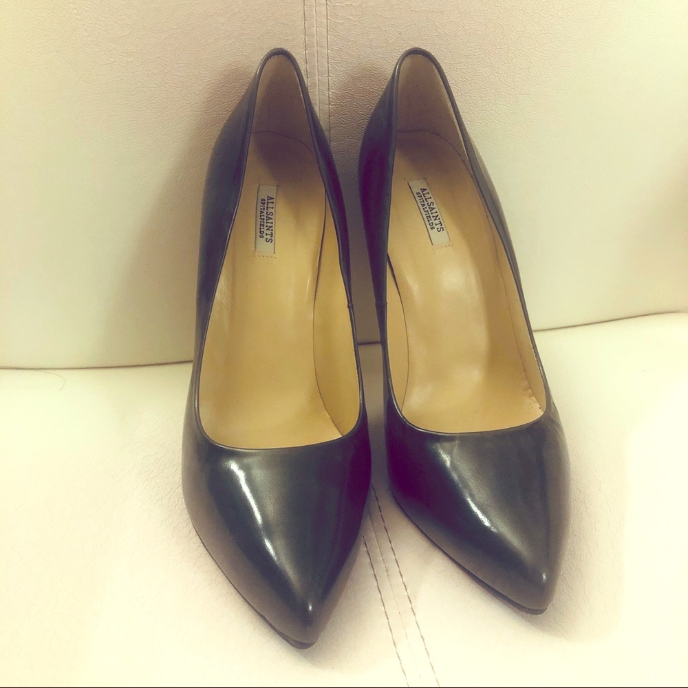 All Saints Platform Pumps